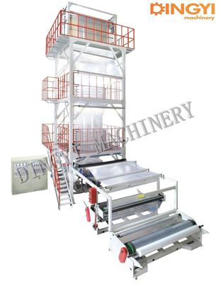125Kw 2000mm HDPE LDPE LLDPE ενιαίος ldpe στρώματος εξωθητής
